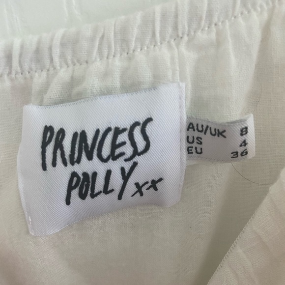 Princess Polly Alena Mini Dress - White - Picture 4 of 4